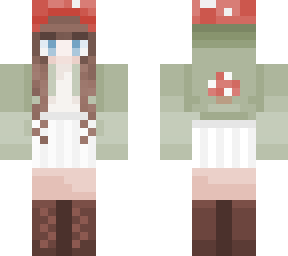 mushroom girl