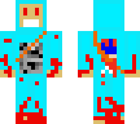 my sleep paralysis demon in minecraft form