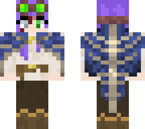 phantom w/ purple hair