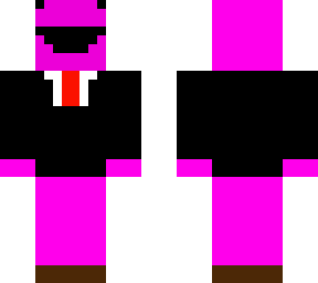 pink happy boy with suit