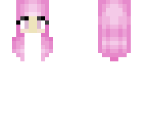 pink long hair