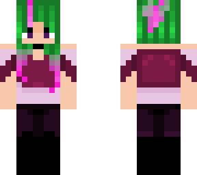 punk ponytail
