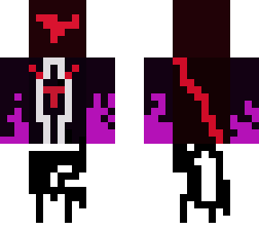 purple black mage