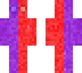 purple nad red guy with glasses
