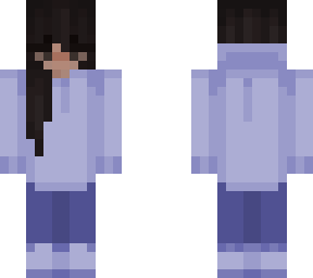 purple sweat shirt