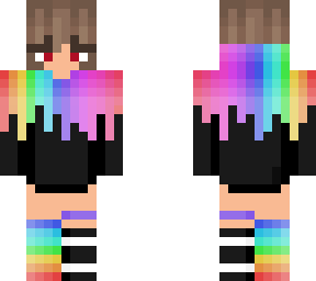 rainbow girl