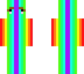 rainbow plush boy/girl eyebrows