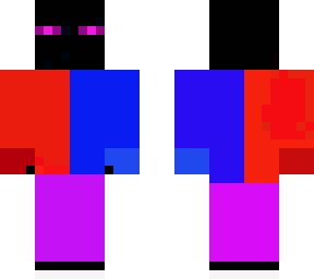 red blue endermen