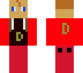 red boy and black