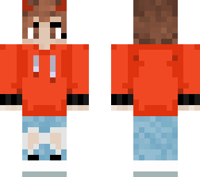 red sweater girl