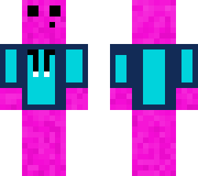 slime pin an blue