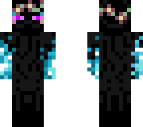 soul enderman with a flower crown