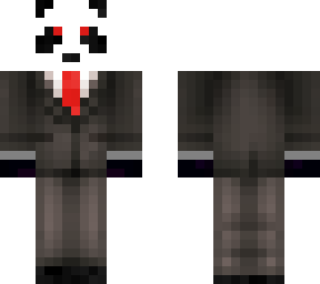 suit panda (red)