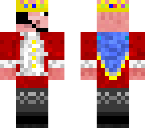 technoblade with an eye bandage just for fun