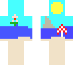 the beach