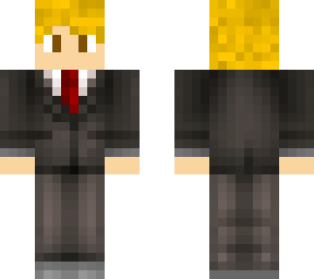 tuxedo blonde boy