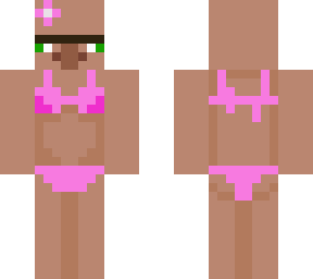villager in bikini! ?