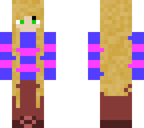 white girl w/ blonde hair w/ frisk sweater