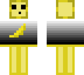 yellow slime with banana shirt