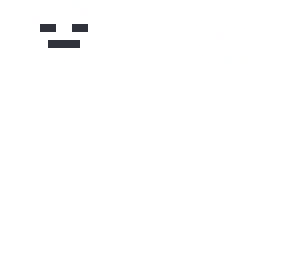 a lazy ghast skin