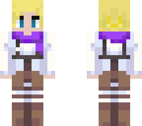 aot blonde girl