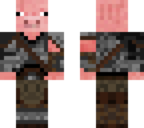 big epic pig warrior skin thingy