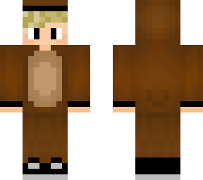 blonde boy bear