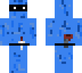 blue and orange ninja