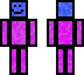 blue and purple