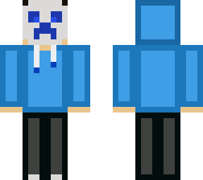 blue creeper mask boy