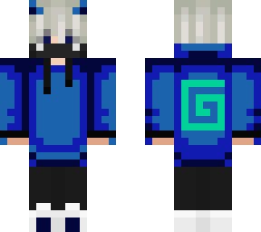 blue demon boy