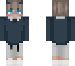 blue demon boy