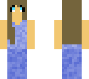 blue girl