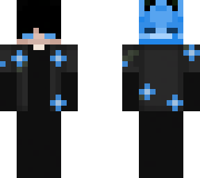 blue roses.