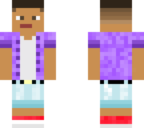 boy with purple shirt