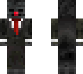 callahan nose on wither skeleton in a suit