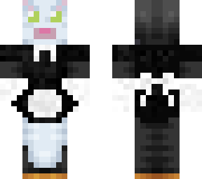 cat maid, constructed from a penguin -credit to jaideeg