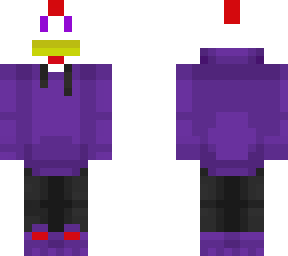 chicken purpled
