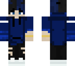 chill blue demon