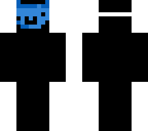 classic blue cat mask