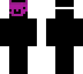 classic purple cat mask