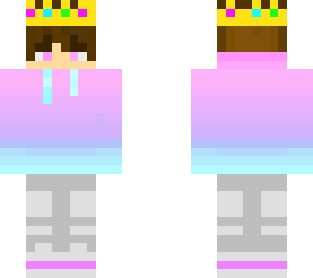 cotton candy eboy! (with my crown)