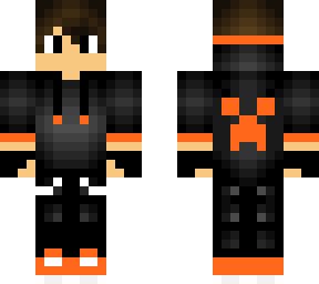 creeper gamer - orange