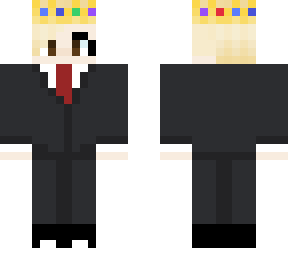 crown demigirl with suit