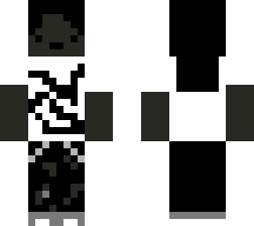 emo goth mc character