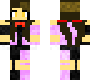 fancy pigtail party dressed girl