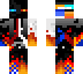 fire an ice ender man