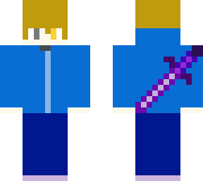 gold eye with amethyst sword