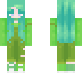 green & aqua