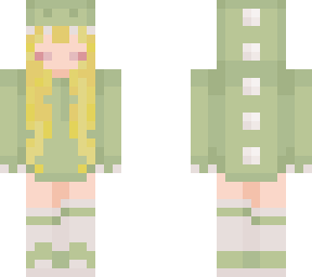 green dino girl